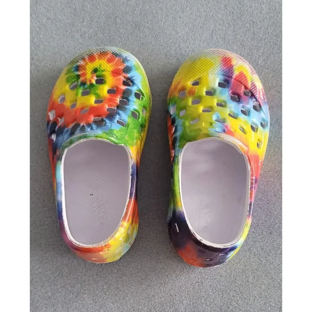 VANS TRK Infant/Toddler Sneakers/Slip-Ons/Water Shoes Tie-Dye-Sz 5-6